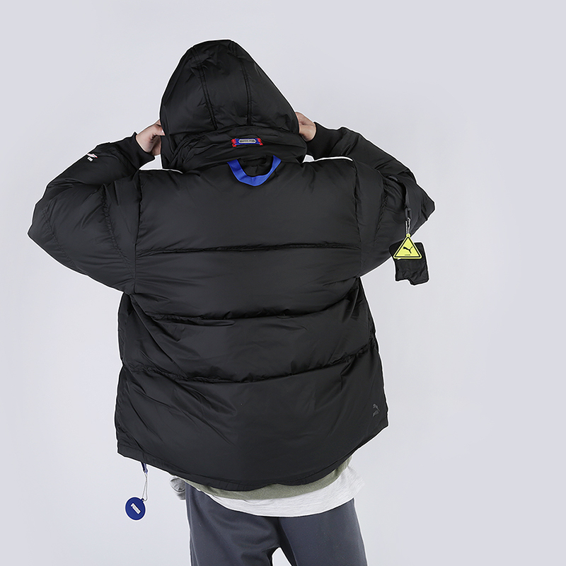 мужская черная куртка PUMA x Ader Down Puffer 59553401 - цена, описание, фото 7